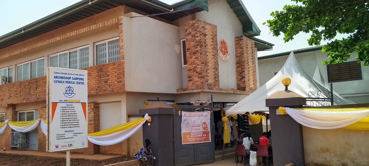 ARCHBISHOP SARPONG MEDICAL CENTER YABI ATWIMA KWANWOMA DISTRICT.